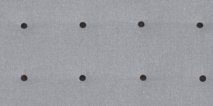 German Fabric 3 Seater Sofa In Coin Grey Colour - Febonic Living