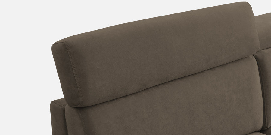 Hiro Fabric 3 Seater Sofa In Broco Dust Colour - Febonic Living