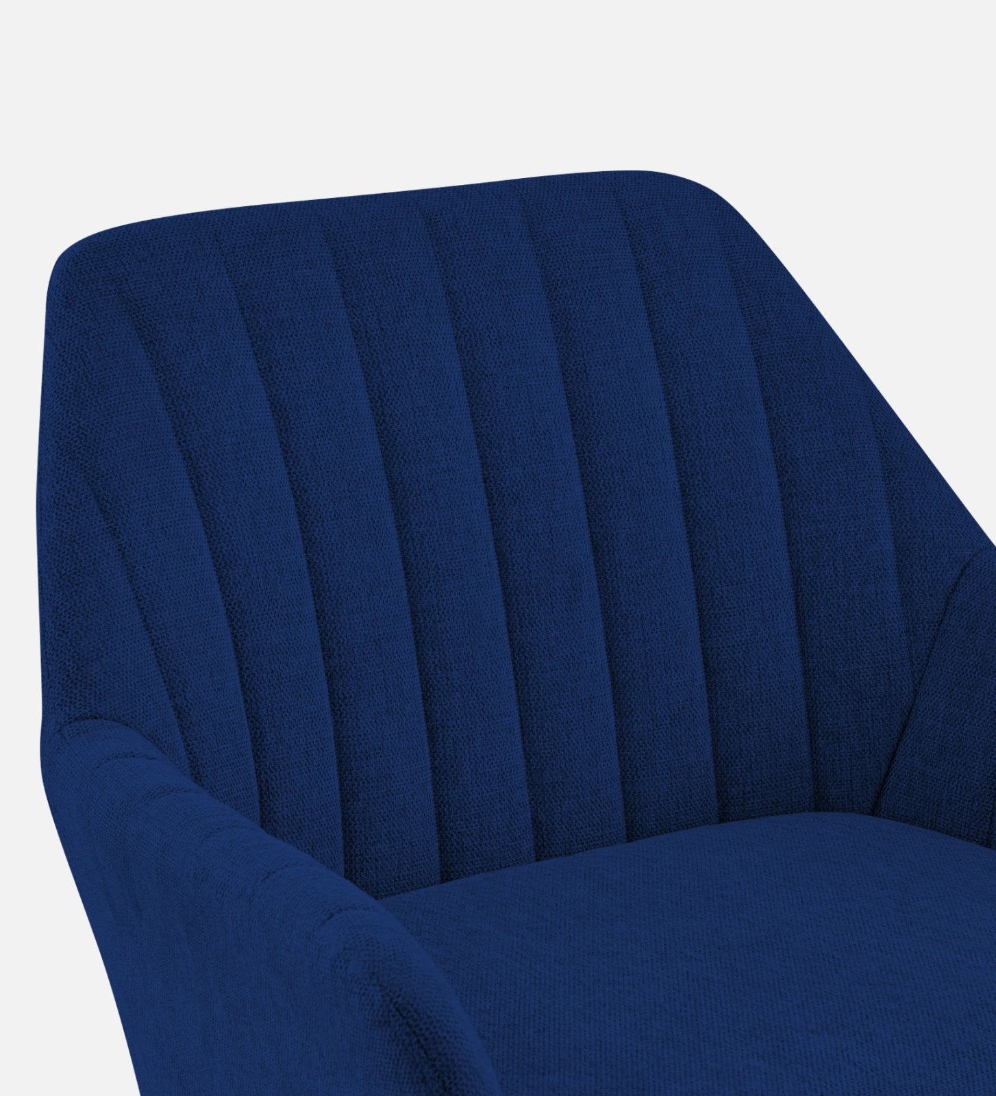 Bella Fabric Arm Chair In Royal Blue Colour