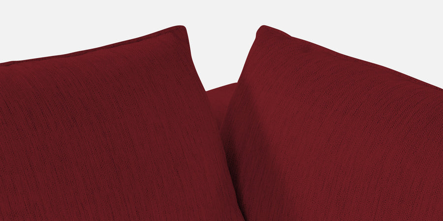 Ziggy Fabric Lhs Sectional Sofa 3 Lounger In Chilli Red Colour - Febonic Living