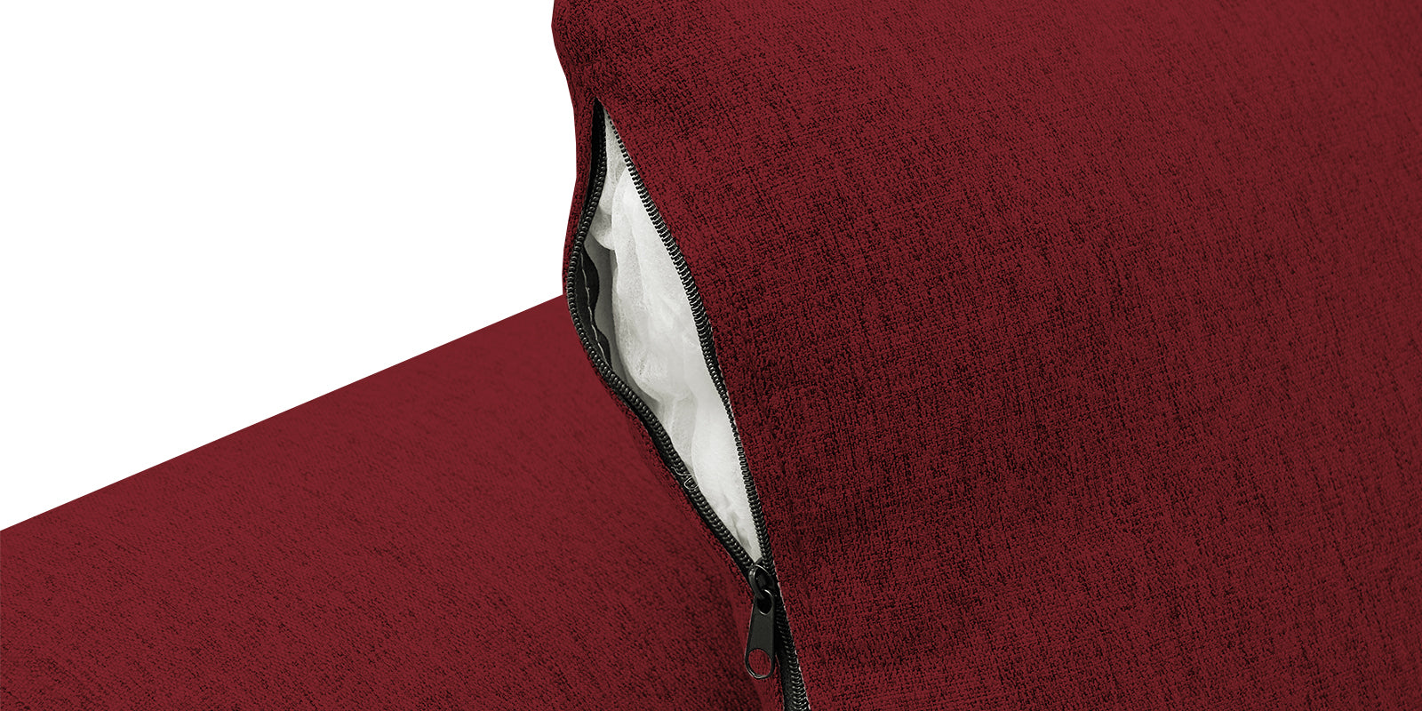 Bony Fabric 3 Seater Convertable Sofa Cum Bed In Corel Red Colour