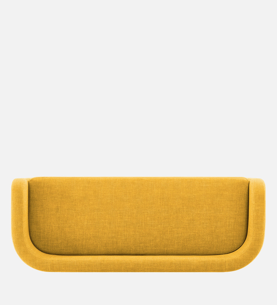 Cooper Fabric Storage Bench In Bold Yellow Colour - Febonic Living