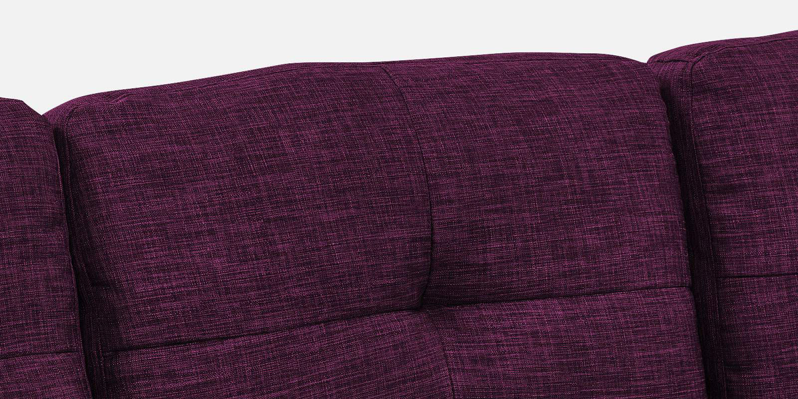 Jody Fabric 3 Seater Pull Out Sofa Cum Bed In Greek Purple Colour