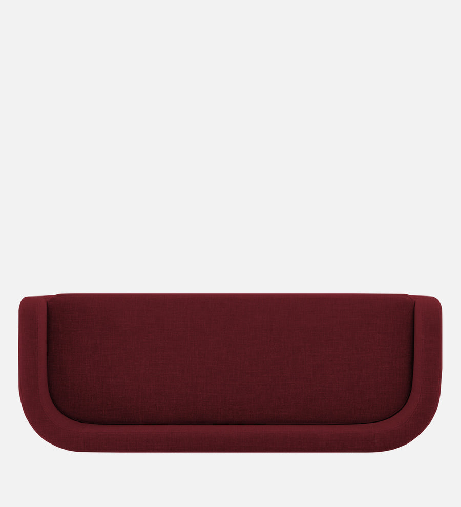 Cooper Fabric Storage Bench In Blood Maroon Colour - Febonic Living