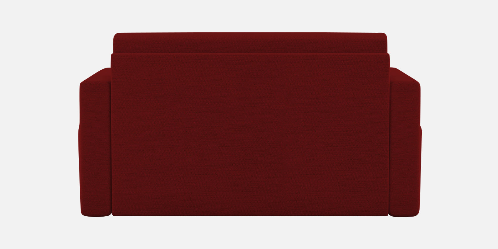 River Fabric 2 Seater Pull Out Sofa Cum Bed In Blood Maroon Colour