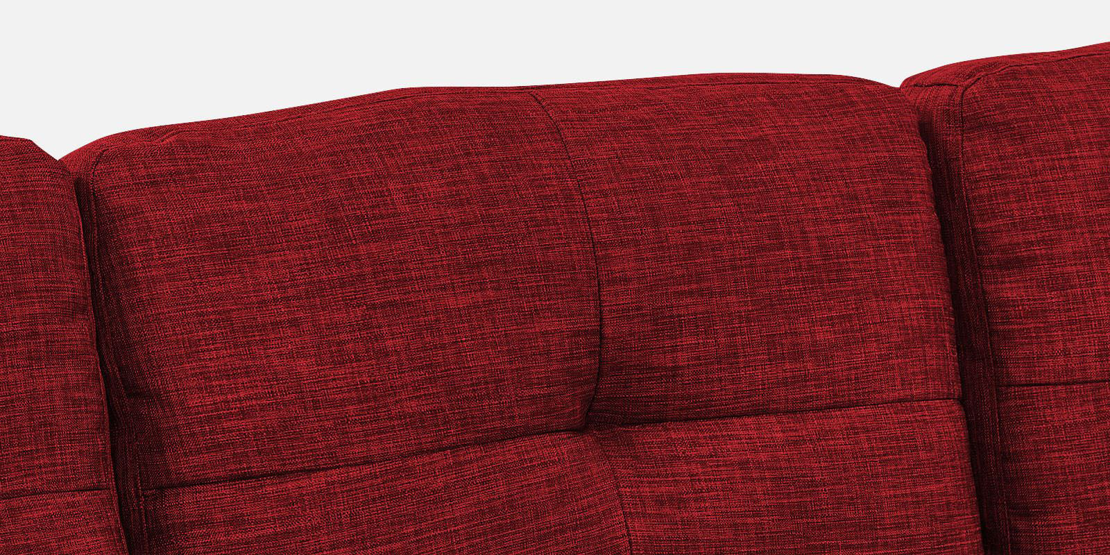 Jody Fabric 3 Seater Pull Out Sofa Cum Bed In Blood Maroon Colour