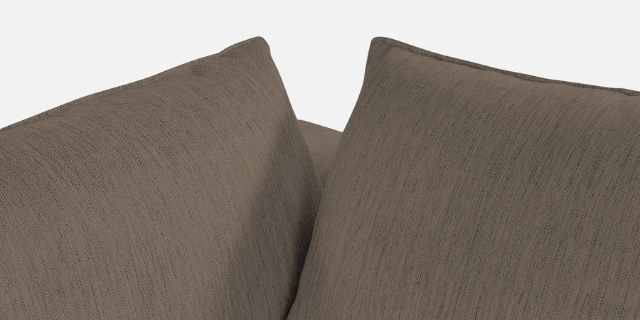 Ziggy Fabric Rhs Sectional Sofa 3 Lounger In Hazel Beige Colour - Febonic Living