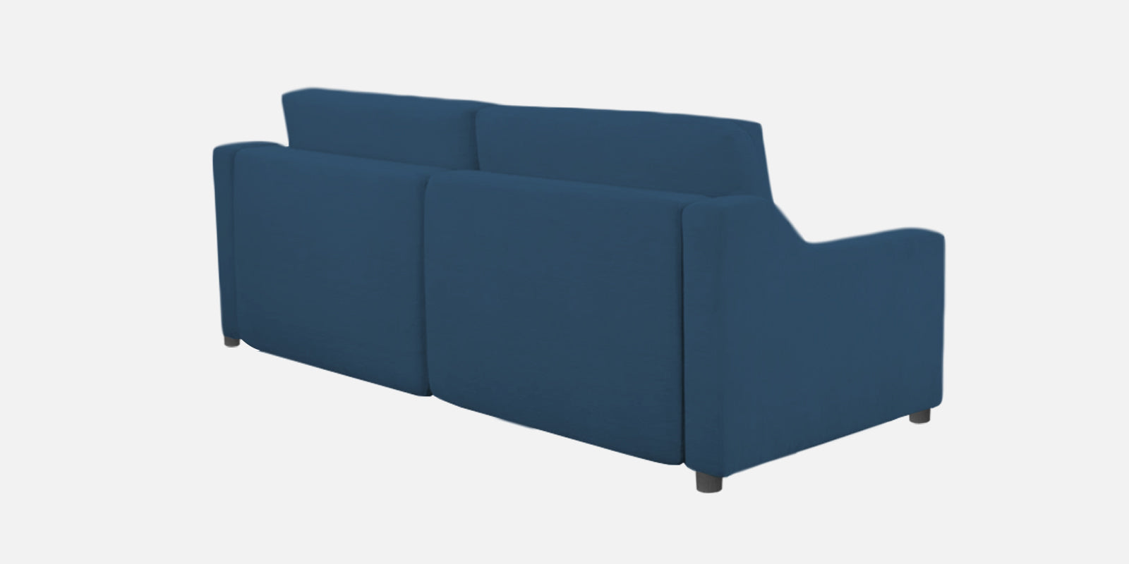 Gabby Fabric 3 Seater Pull Out Sofa Cum Bed In Light Blue Colour