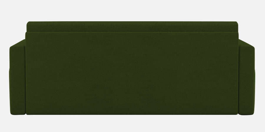 River Fabric 3 Seater Pull Out Sofa Cum Bed In Olive Green Colour - Febonic Living