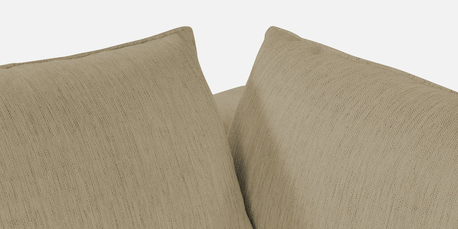 Ziggy Fabric Lhs Sectional Sofa 3 Lounger In Honey Beige Colour - Febonic Living