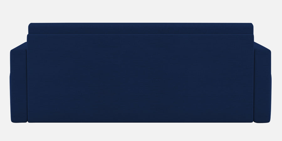 River Fabric 3 Seater Pull Out Sofa Cum Bed In Royal Blue Colour - Febonic Living