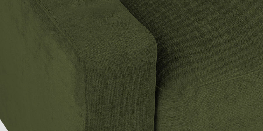 Dara Fabric 2 Seater Sofa In Olive Green Colour - Febonic Living