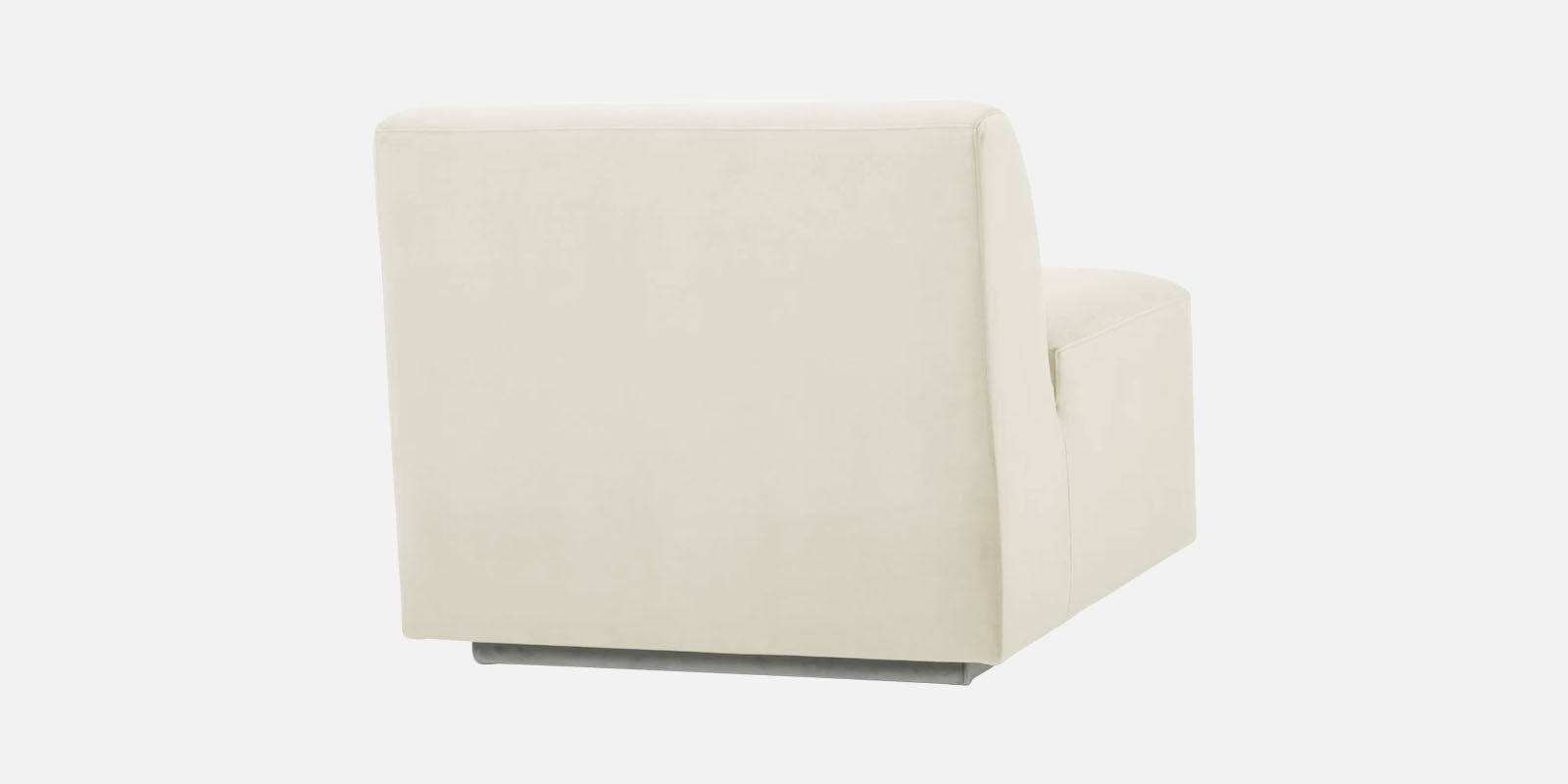 Bufa Velvet 3 Seater Sofa in Warm White Colour