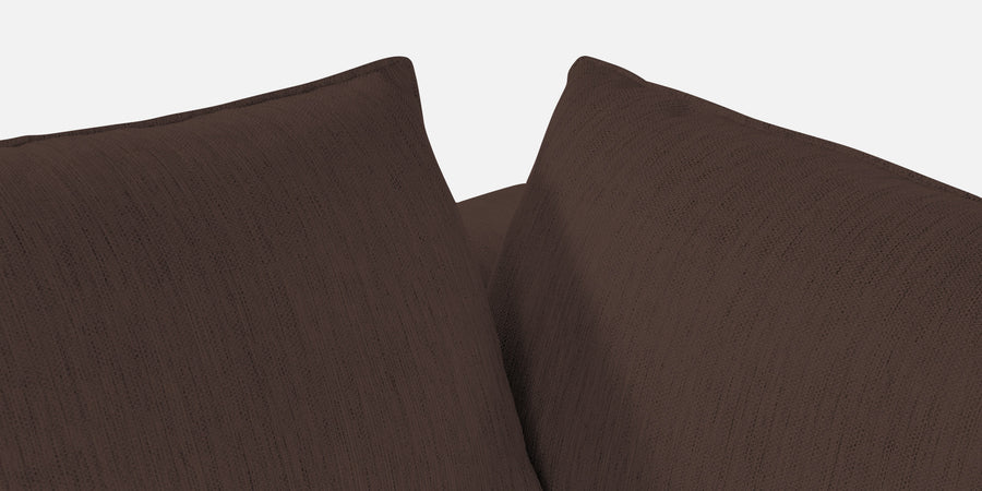 Ziggy Fabric Lhs Sectional Sofa 3 Lounger In Caramel Brown Colour - Febonic Living