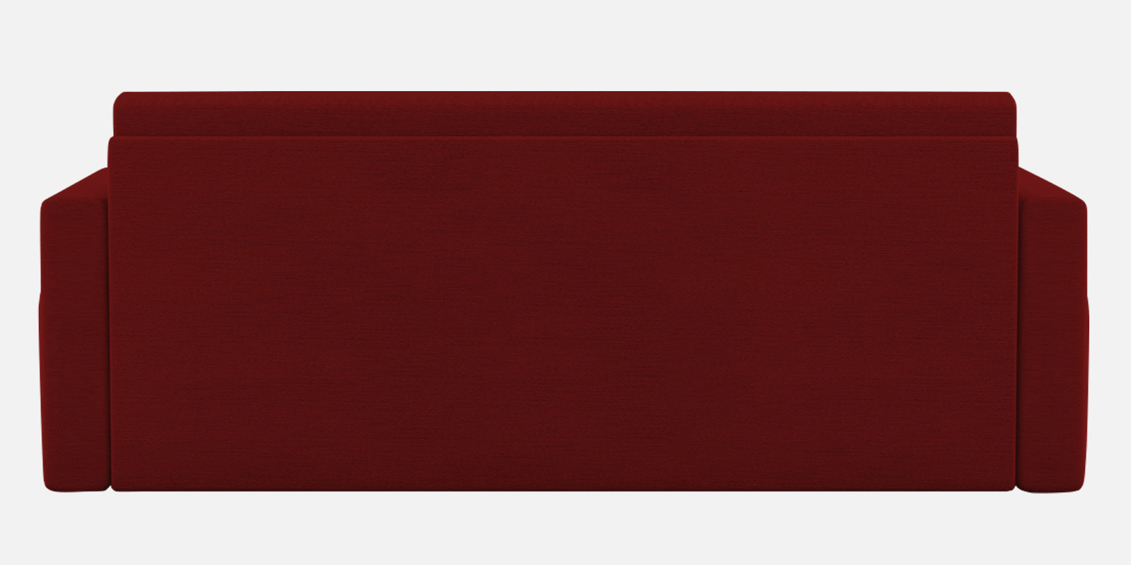 River Fabric 3 Seater Pull Out Sofa Cum Bed In Blood Maroon Colour