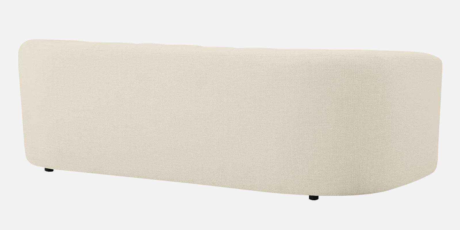 Mara Fabric 3 Seater Sofa In Ivory Cream Colour