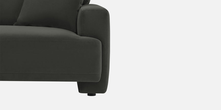 Kosta Velvet 2 Seater Sofa In Hory Grey Colour - Febonic Living