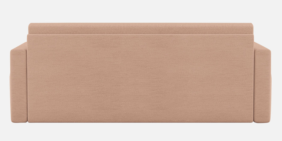 River Fabric 3 Seater Pull Out Sofa Cum Bed In Cosmic Beige Colour - Febonic Living