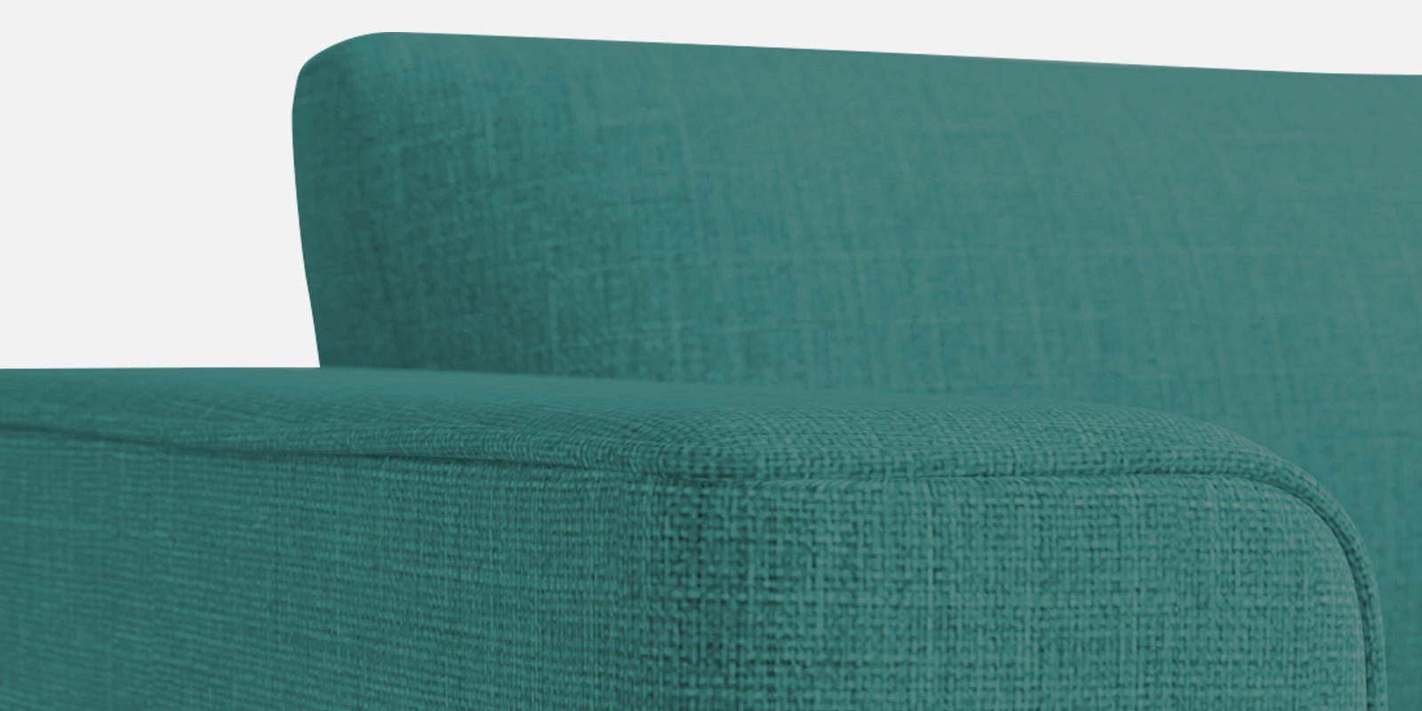 Kenia Fabric 2 Seater Convertible Sofa Cum Bed in Sea Green Colour