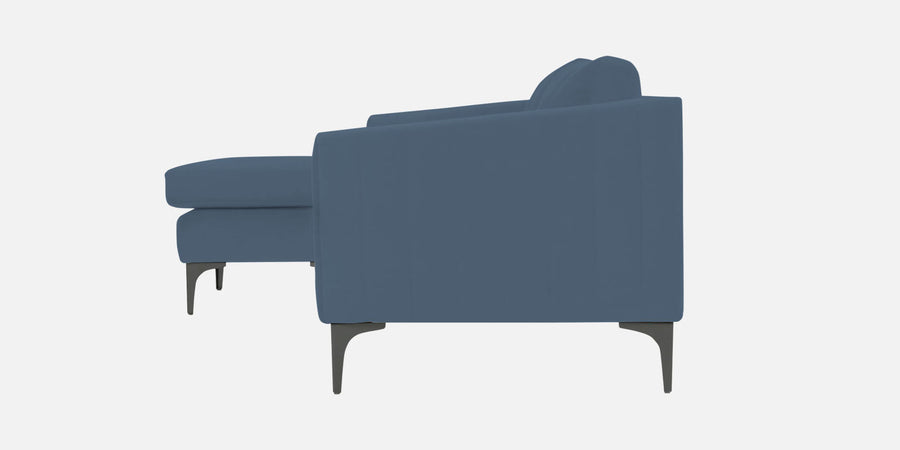 Haru Fabric Rhs Sectional Sofa 2 Lounger In Oxford Blue Colour - Febonic Living