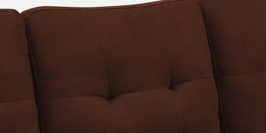Thomas Fabric Lhs Sectional Sofa 2 Lounger In Coffee Brown Colour - Febonic Living