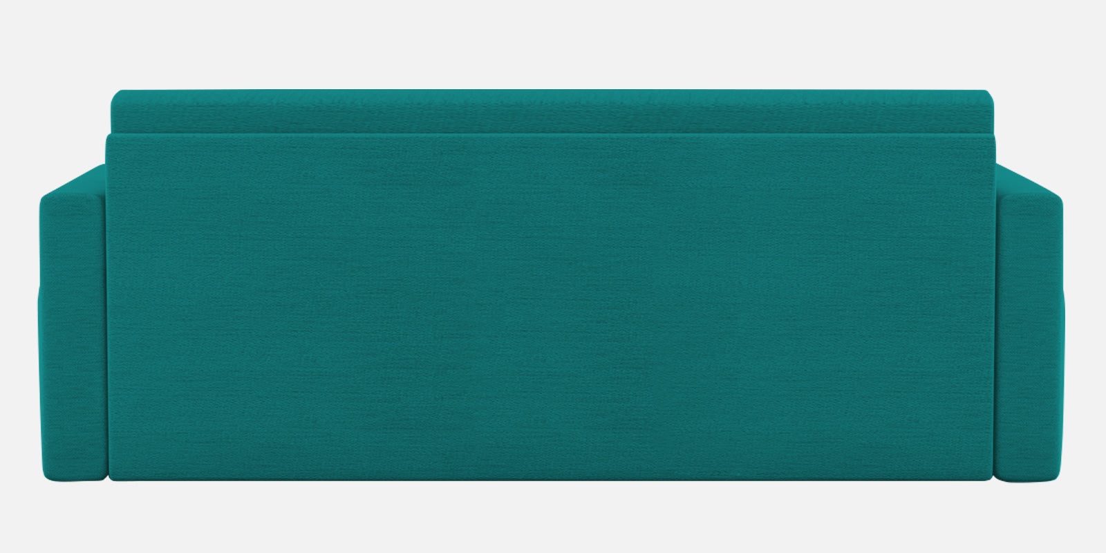 River Fabric 3 Seater Pull Out Sofa Cum Bed In Sea Green Colour