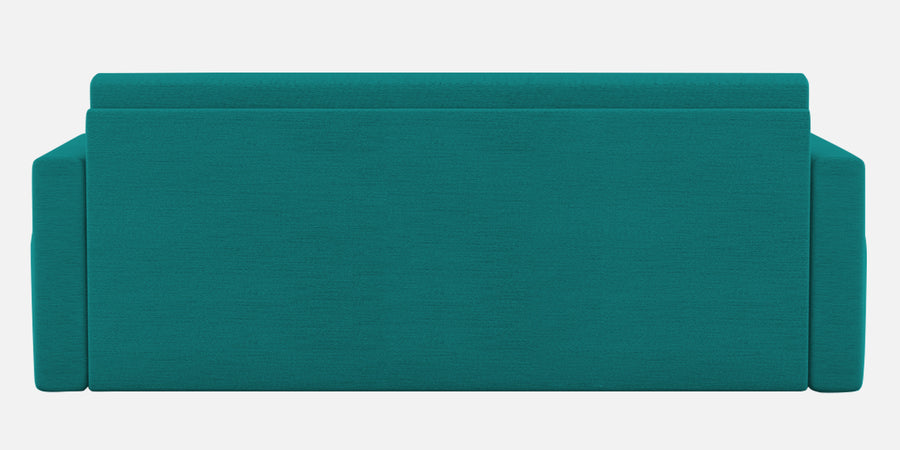 River Fabric 3 Seater Pull Out Sofa Cum Bed In Sea Green Colour - Febonic Living