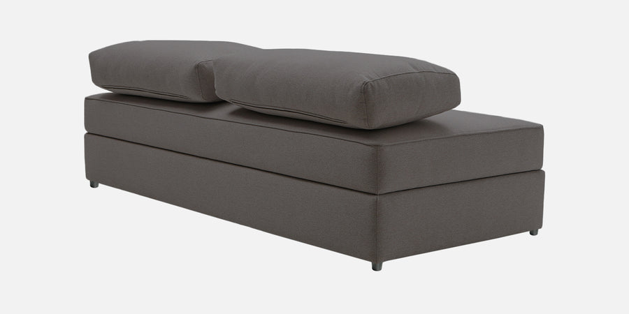 Vito Fabric Day Bed In Sudo Grey Colour With Storage - Febonic Living