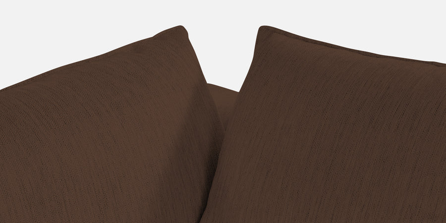 Ziggy Fabric Rhs Sectional Sofa 3 Lounger In Ash Brown Colour - Febonic Living