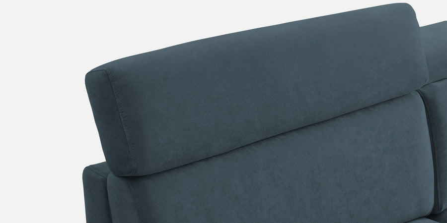 Hiro Fabric 2 Seater Sofa In Cobalt Blue Colour - Febonic Living