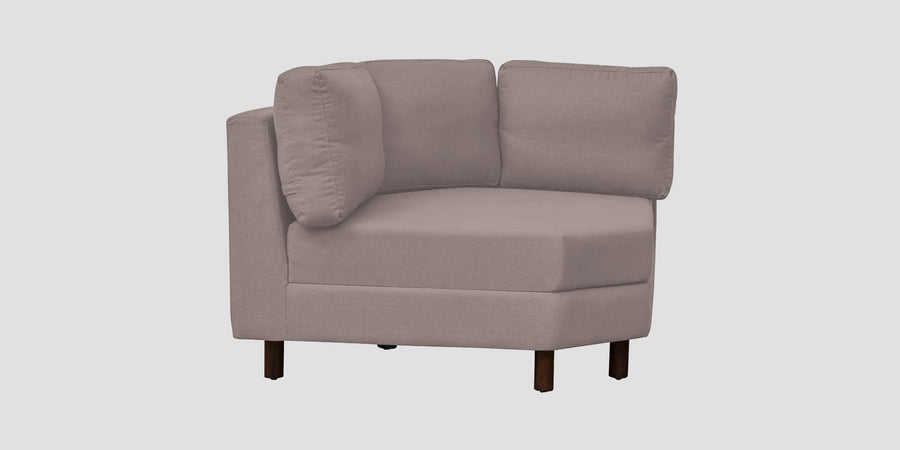 Betty Fabric 6 Seater Rhs Corner Sofa In Almond Beige Colour - Febonic Living