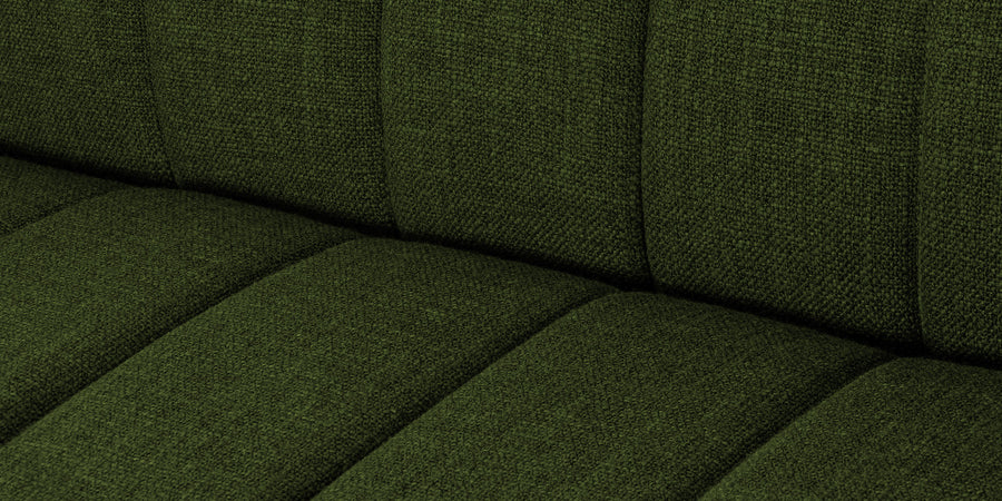 Lara Fabric 2 Seater Sofa In Olive Green Colour - Febonic Living