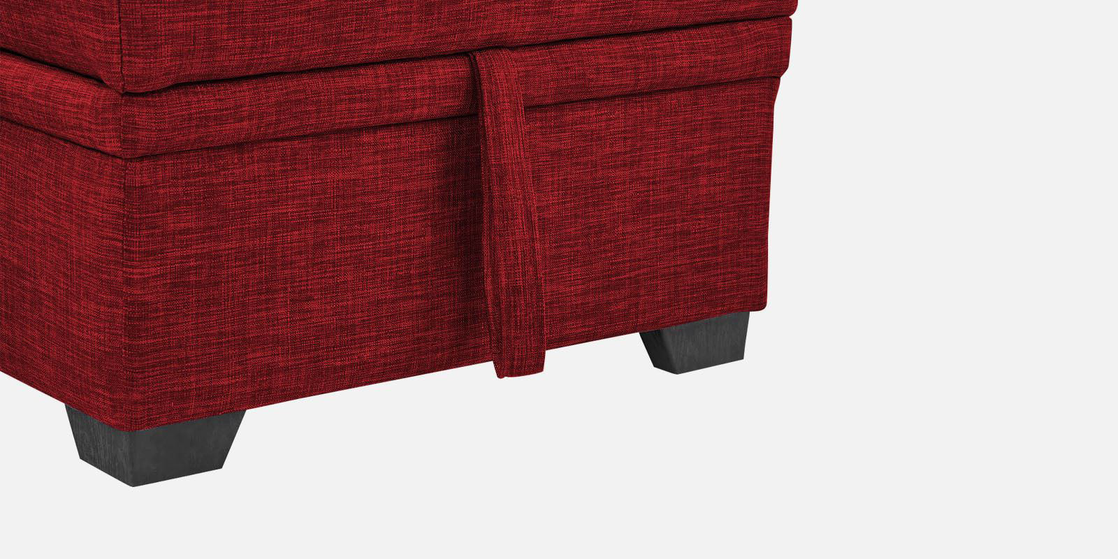 Jody Fabric 3 Seater Pull Out Sofa Cum Bed In Blood Maroon Colour