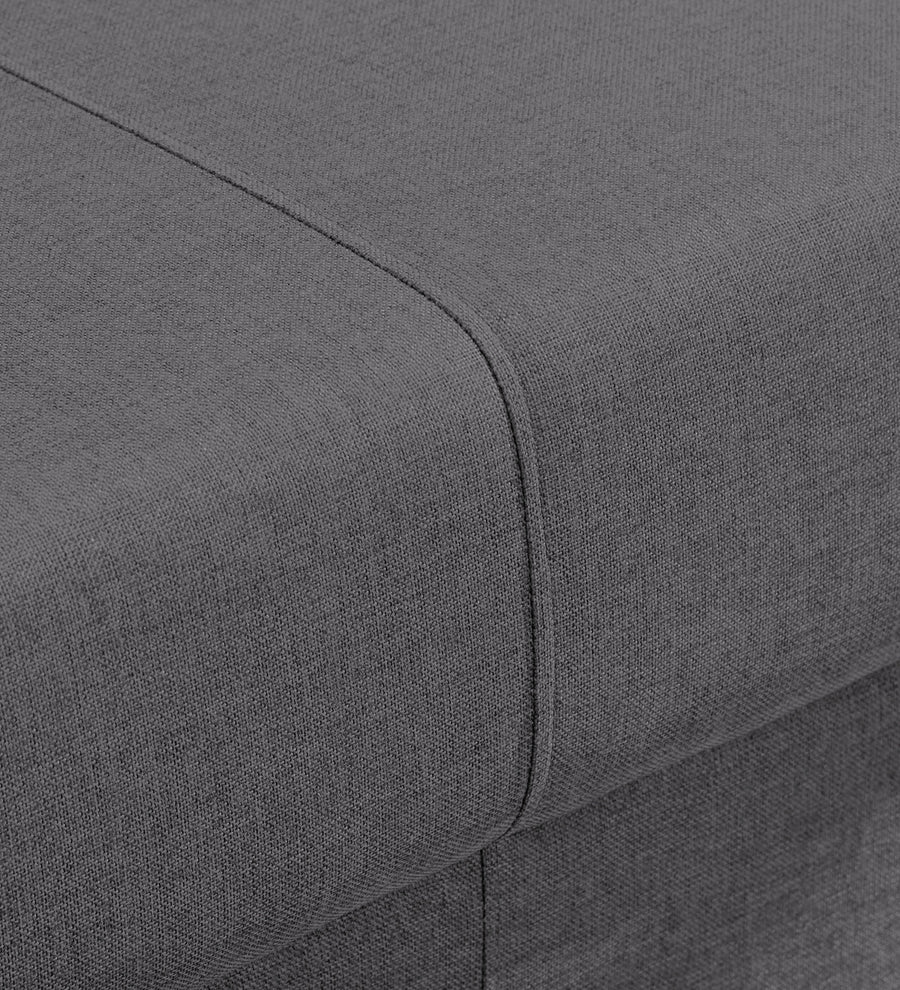 Devo Fabric 1 Seater Sofa In Sudo Grey Colour - Febonic Living