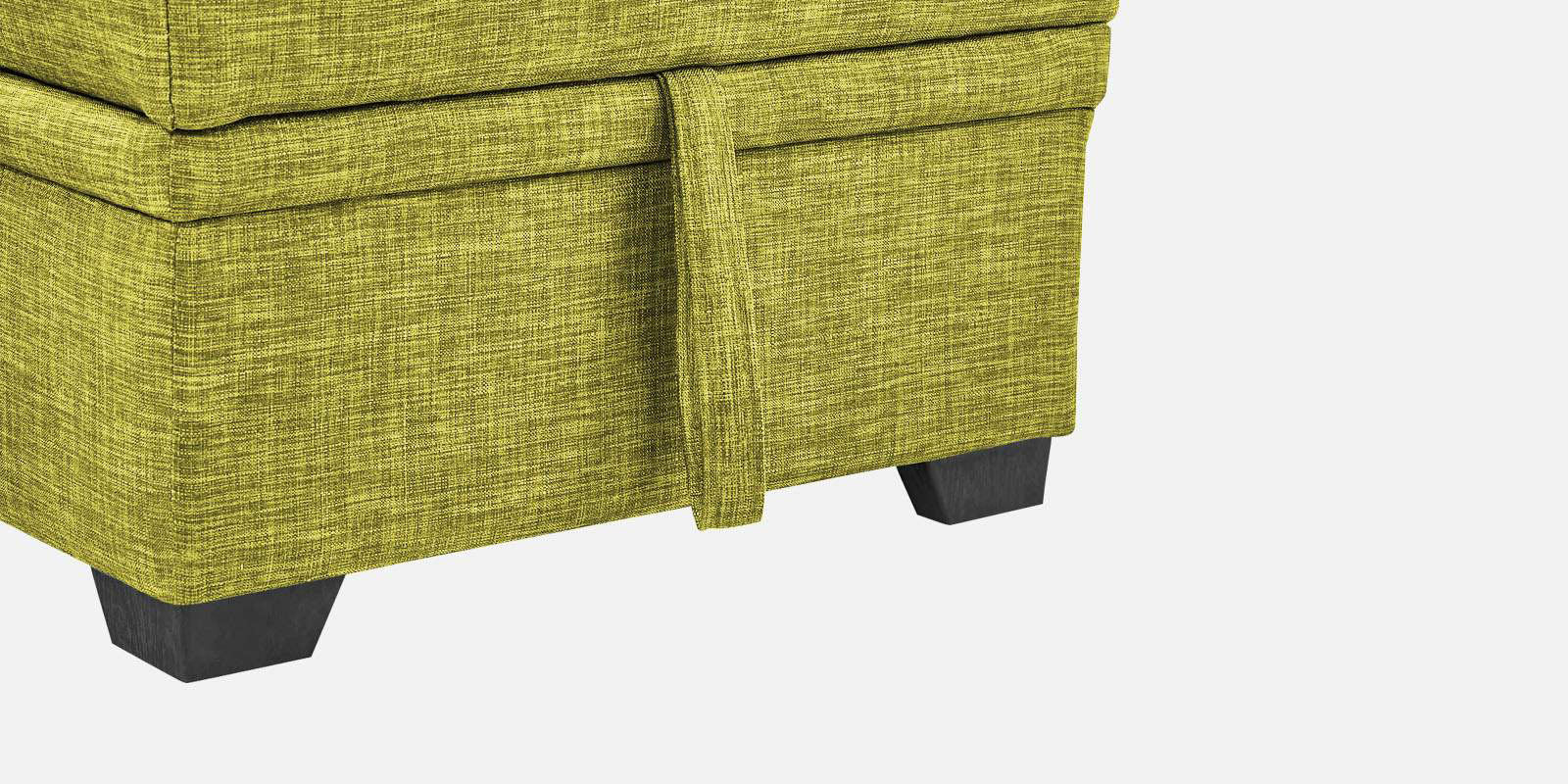 Jody Fabric 3 Seater Pull Out Sofa Cum Bed In Parrot Green Colour