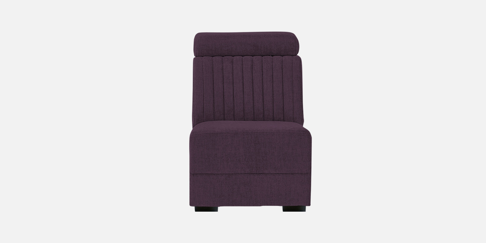 Draco Fabric 6 Seater Corner Sofa In Greek Purple Colour - Febonic Living