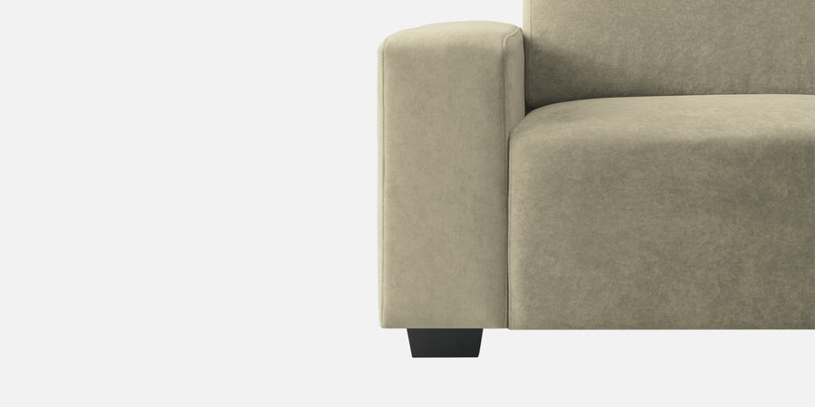 Hiro Fabric 3 Seater Sofa In Carnival Beige Colour - Febonic Living