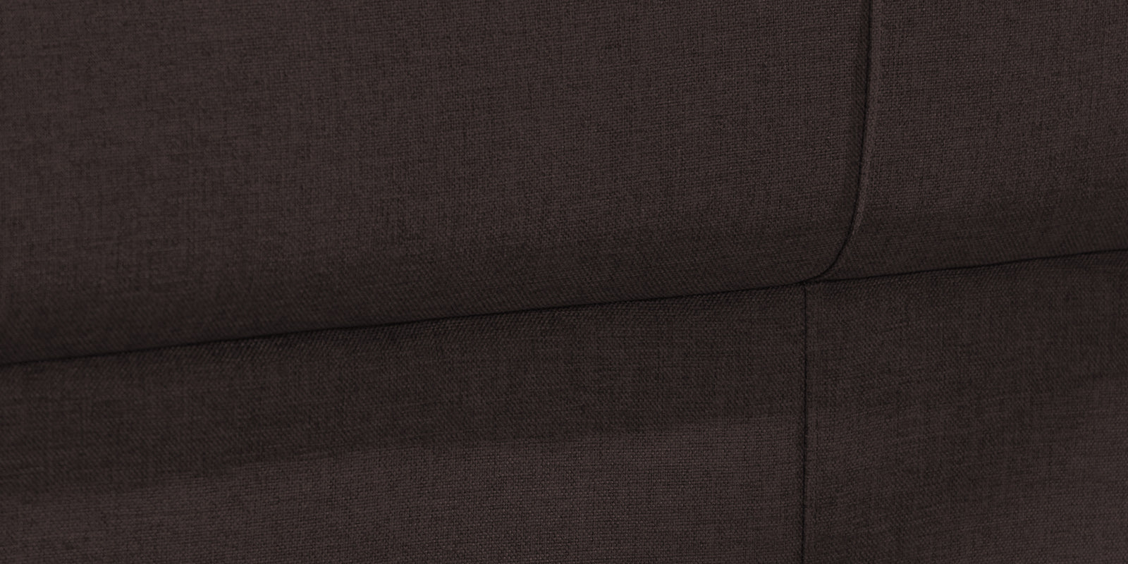 Devo Fabric 2 Seater Sofa in Dark Brown Colour