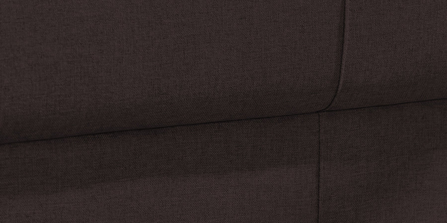 Devo Fabric 2 Seater Sofa In Dark Brown Colour - Febonic Living