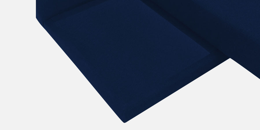 Ira Fabric Lhs 6 Seater Convertible Sofa Cum Bed In Royal Blue Colour - Febonic Living