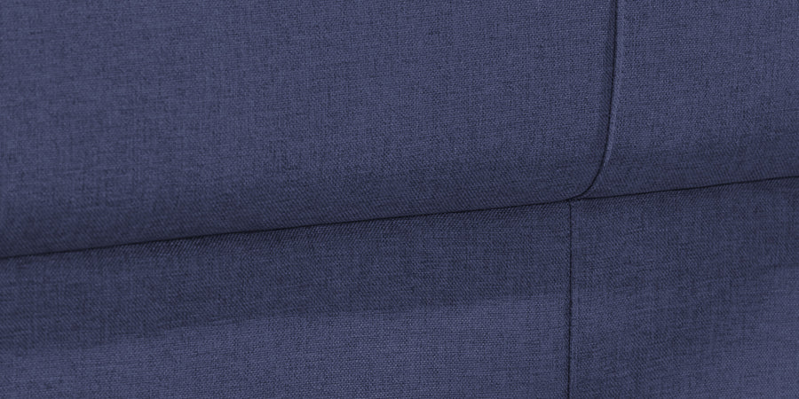 Devo Fabric 2 Seater Sofa In Slate Blue Colour - Febonic Living