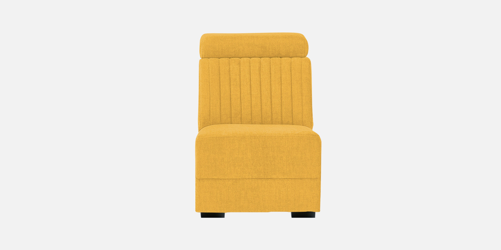 Draco Fabric 6 Seater Corner Sofa In Bold Yellow Colour - Febonic Living