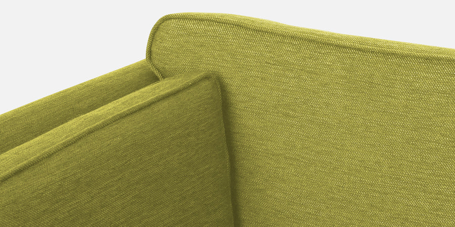 Nigar Fabric 2 Seater Sofa In Parrot Green Colour - Febonic Living