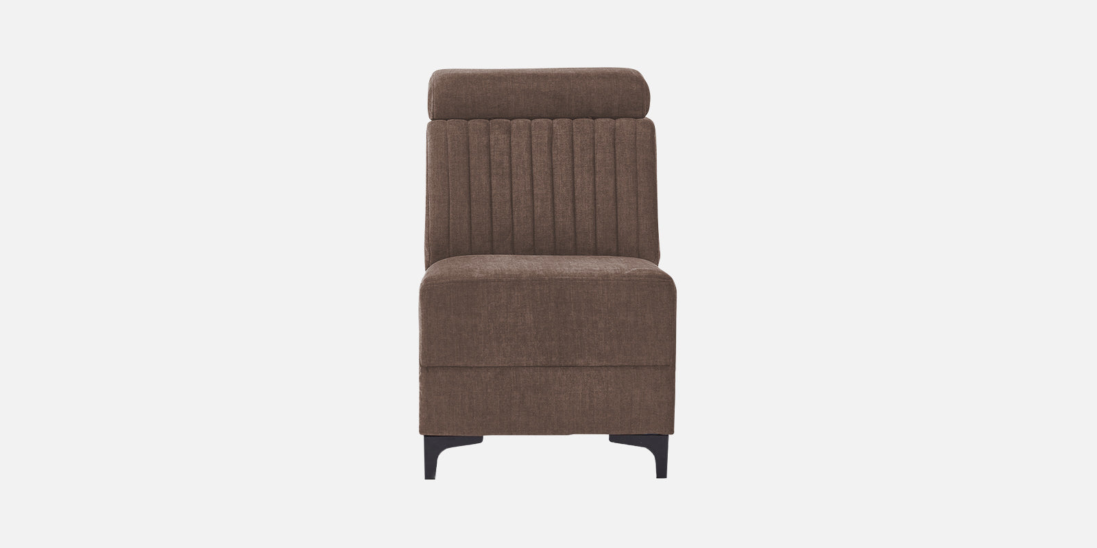 Draco Fabric Corner Sofa in Ginger Brown Colour