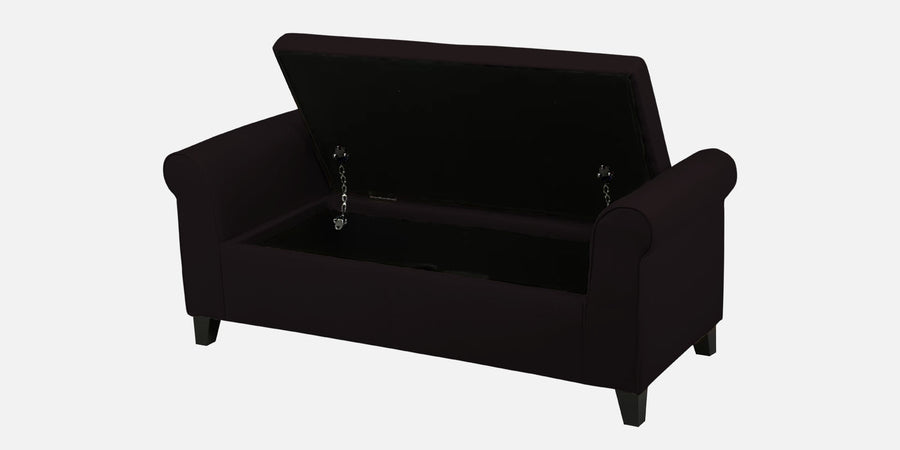Molo Fabric 3 Seater Recamier In Cara Brown Colour With Storage - Febonic Living