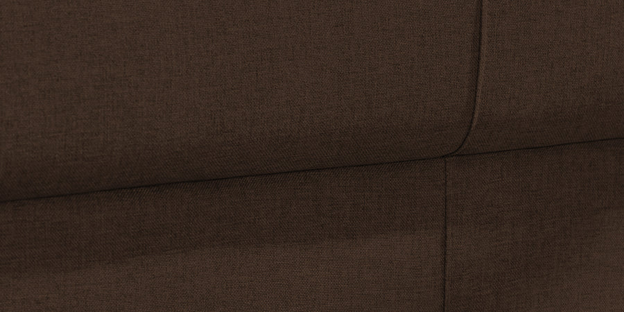 Devo Fabric 3 Seater Sofa In Cidar Brown Colour - Febonic Living