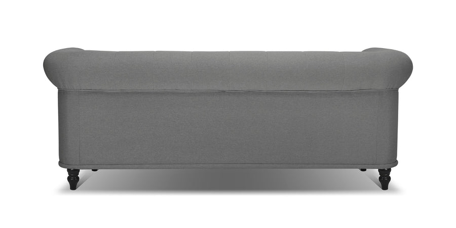 Rhino Fabric 3 Seater Sofa In Sudo Grey Colour - Febonic Living