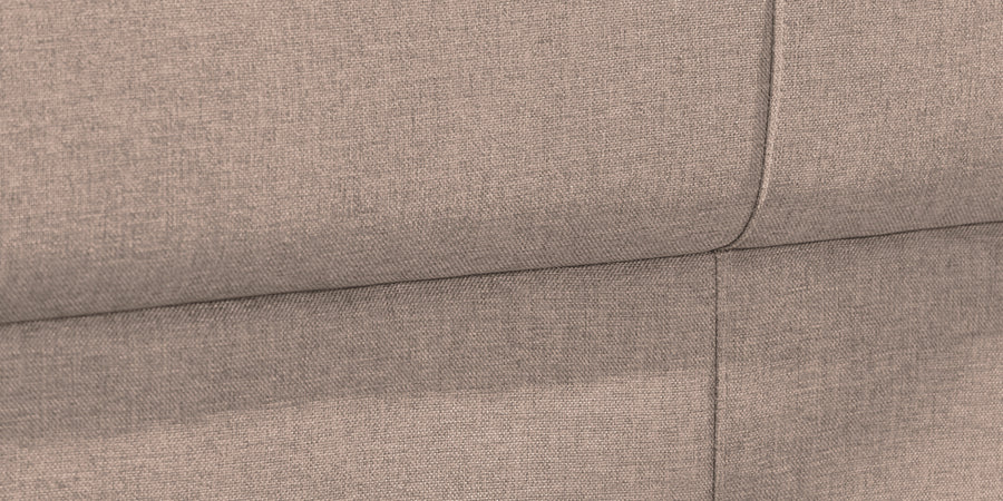 Devo Fabric 2 Seater Sofa In Kadhi Beige Colour - Febonic Living