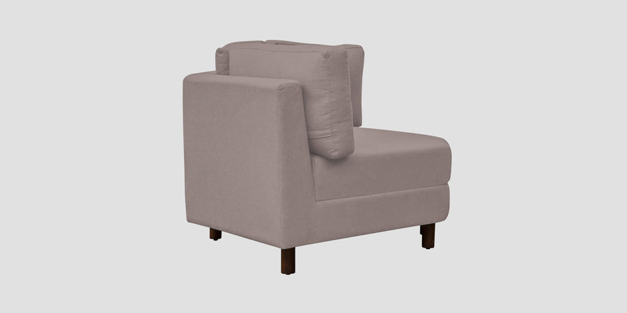 Betty Fabric 6 Seater Rhs Corner Sofa In Almond Beige Colour - Febonic Living