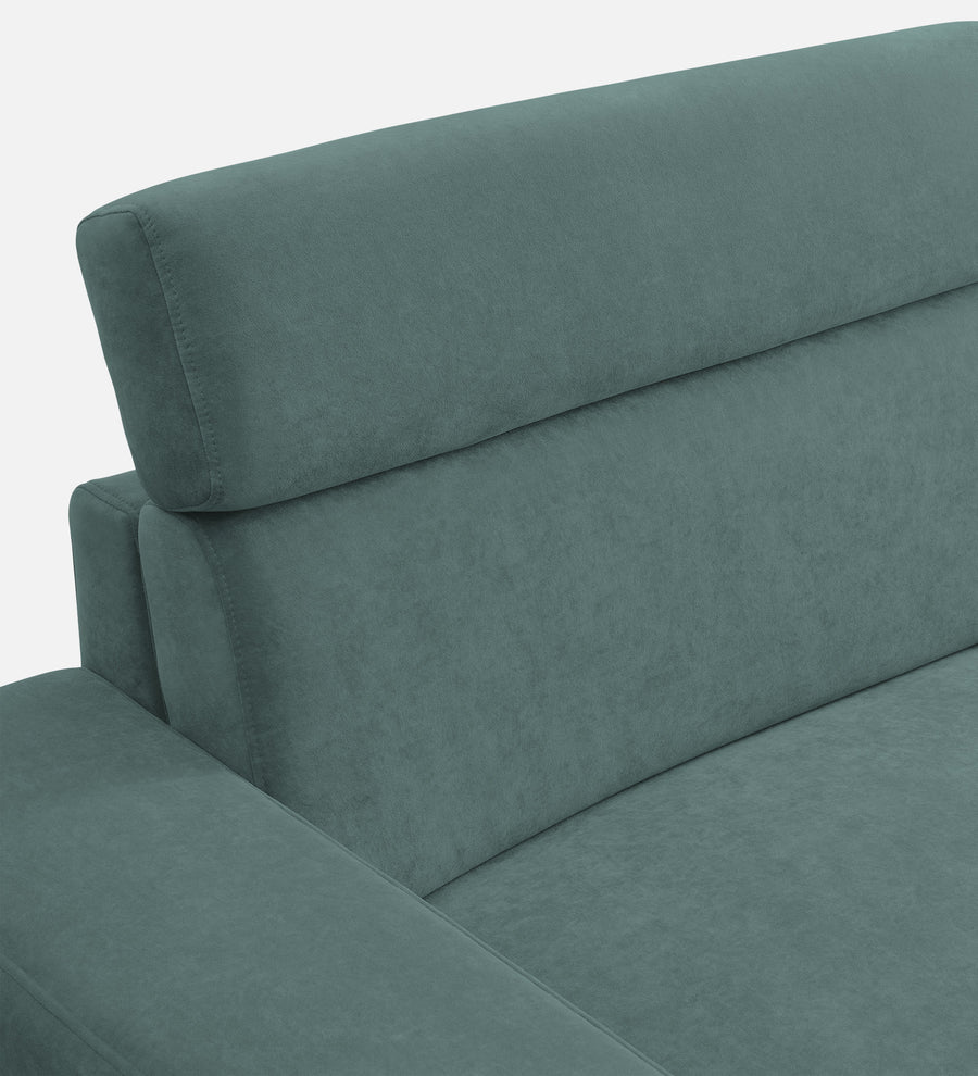Hiro Fabric 1 Seater Sofa In Pista Green Colour - Febonic Living